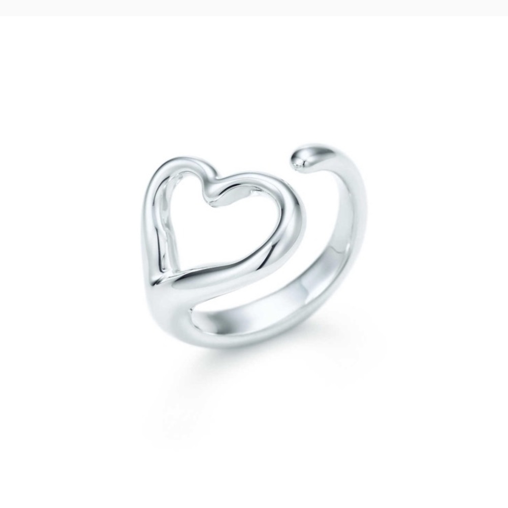 Tiffany’s open heart ring - Picture 2 of 5
